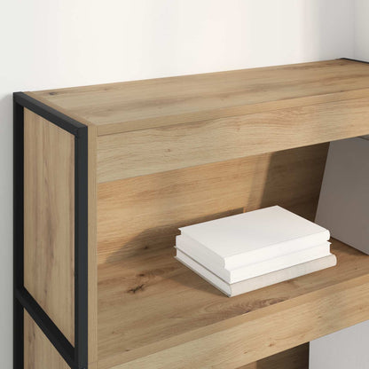 Armadio per Libri Rovere Artigianale 80 x 30 x 155 cm