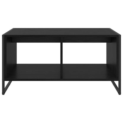 Tavolino da salotto Rovere Nero 80 x 50 x 40 cm