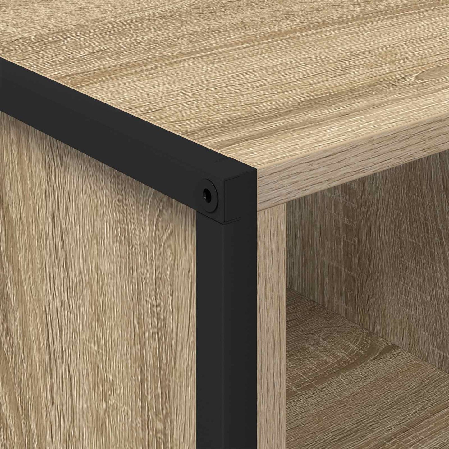 Tavolino da salotto Sonoma 80 x 50 x 40 cm Legno multistrato