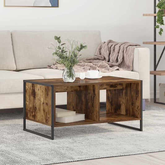 Tavolino da salotto Quercia Fumosa 80 x 50 x 40 cm | homemem39
