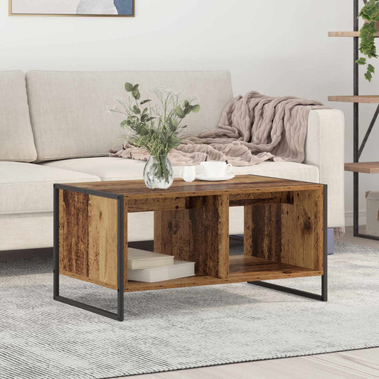 Tavolino da salotto Legno vecchio 80 x 50 x 40 cm | homemem39