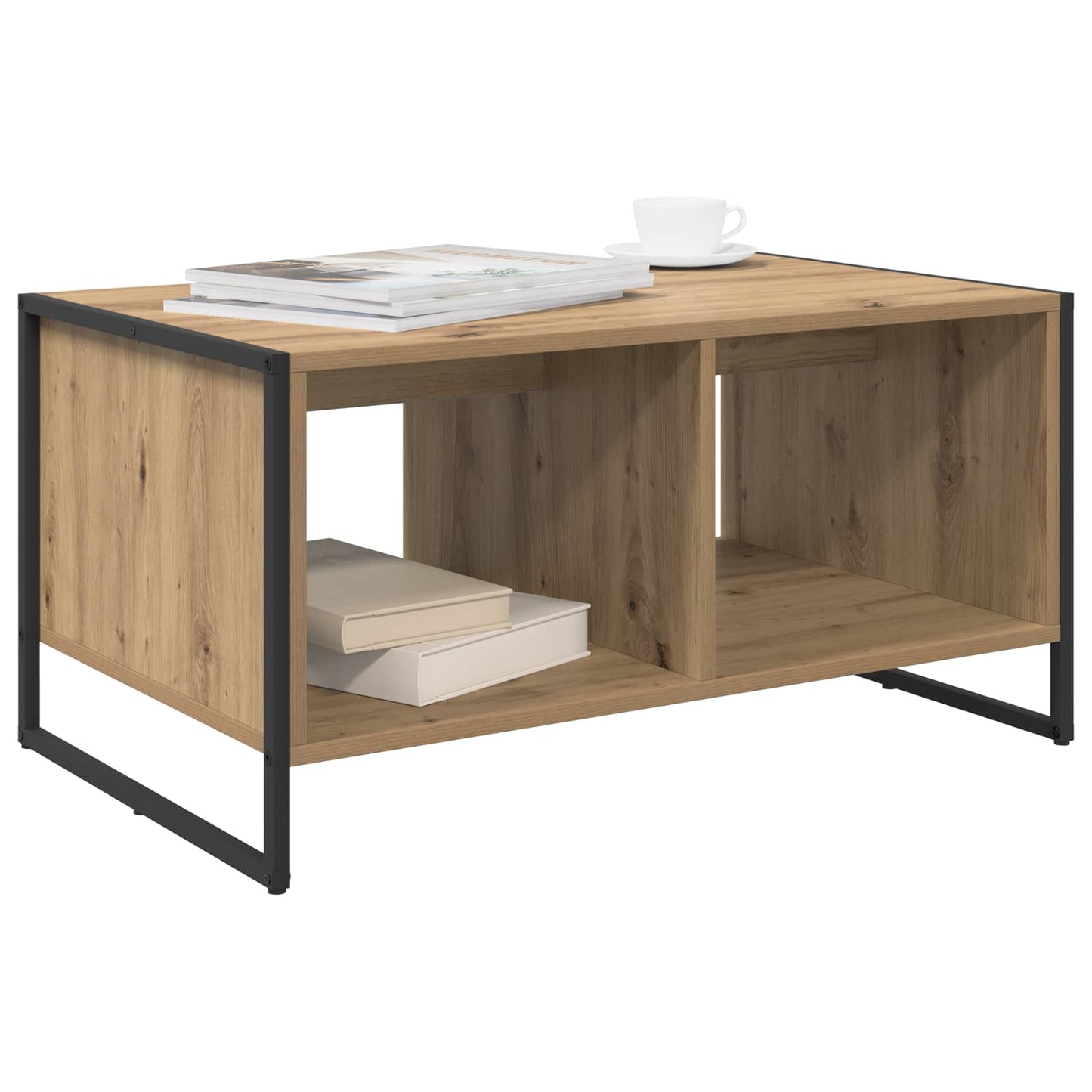 Tavolino da salotto Rovere Artigianale 80 x 50 x 40 cm | homemem39