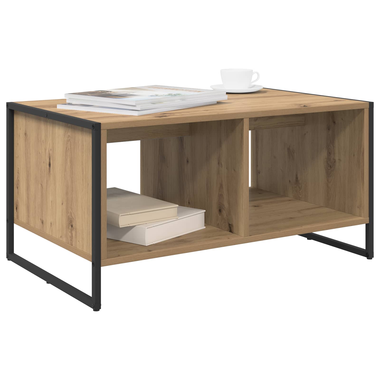 Tavolino da salotto Rovere Artigianale 80 x 50 x 40 cm | homemem39