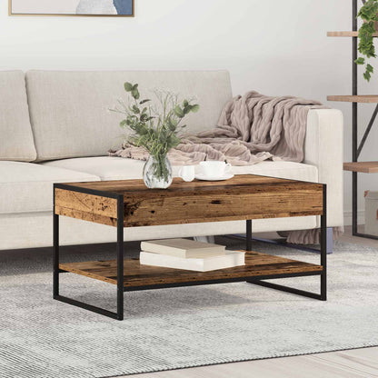 Tavolino da salotto Legno vecchio 80 x 50 x 40 cm | homemem39
