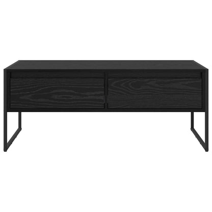 Tavolino da salotto Rovere Nero 100 x 46 x 40 cm