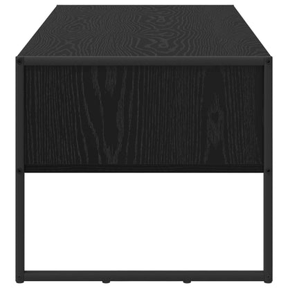Tavolino da salotto Rovere Nero 100 x 46 x 40 cm