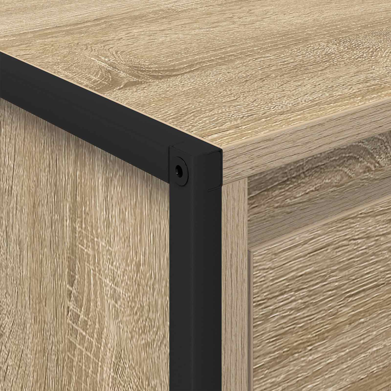 Tavolino da salotto Sonoma 100 x 46 x 40 cm Legno multistrato | homemem39