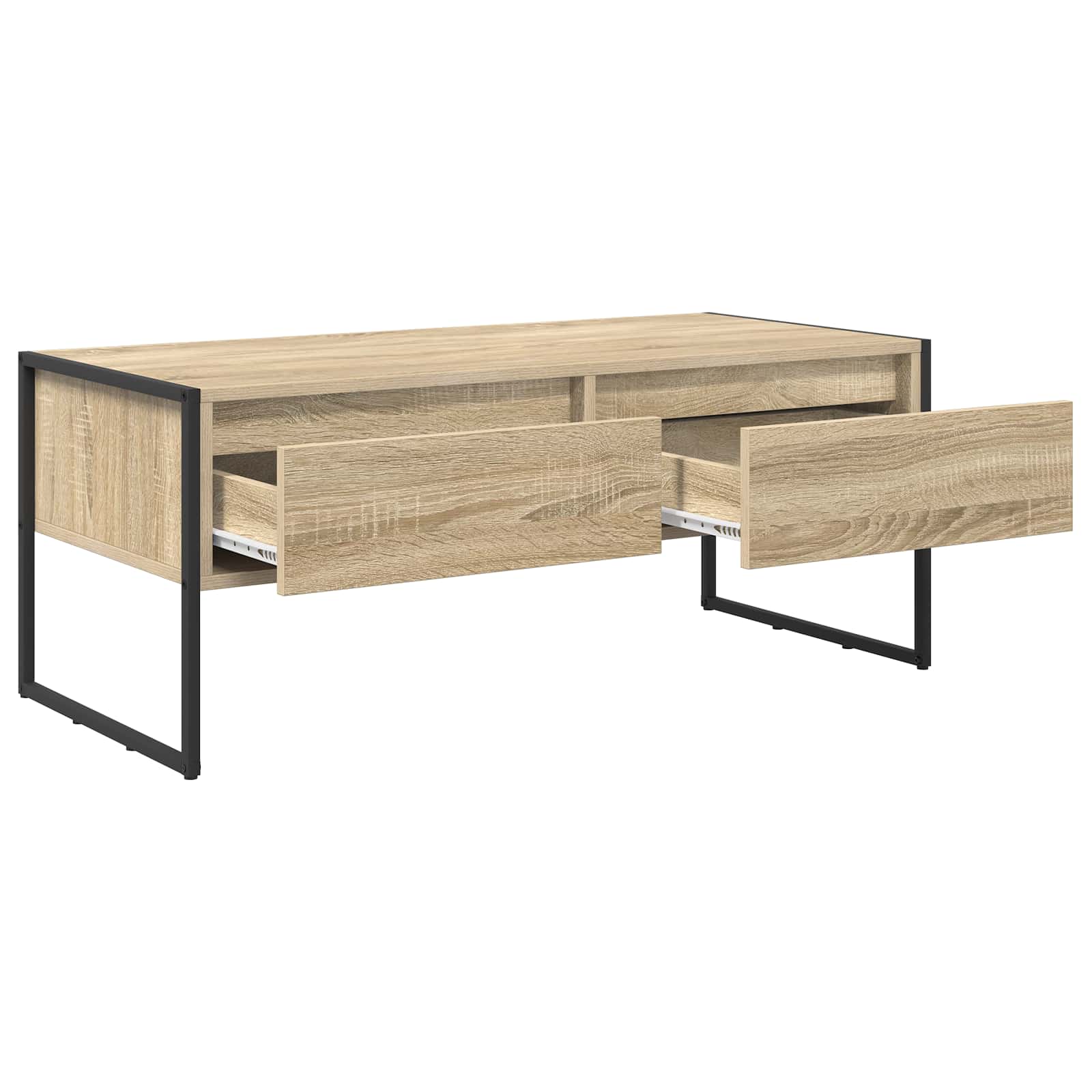 Tavolino da salotto Sonoma 100 x 46 x 40 cm Legno multistrato | homemem39