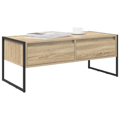 Tavolino da salotto Sonoma 100 x 46 x 40 cm Legno multistrato | homemem39