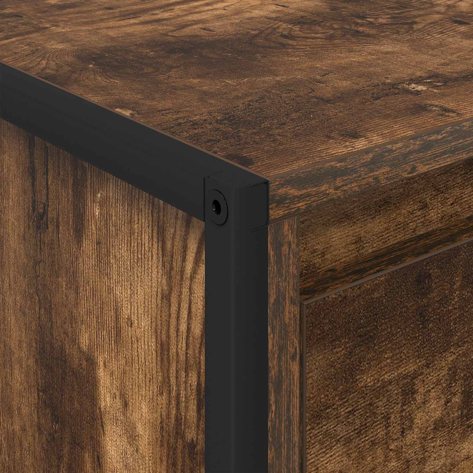 Tavolino da salotto Quercia Fumosa 100 x 46 x 40 cm | homemem39