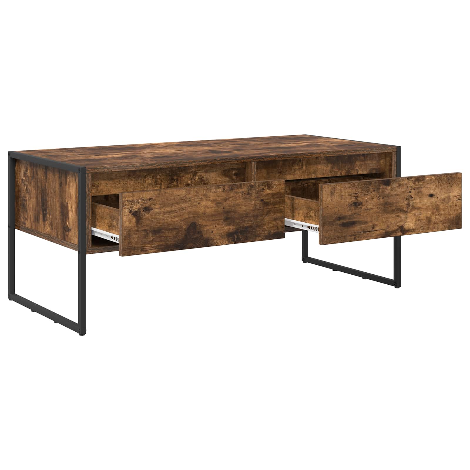 Tavolino da salotto Quercia Fumosa 100 x 46 x 40 cm | homemem39