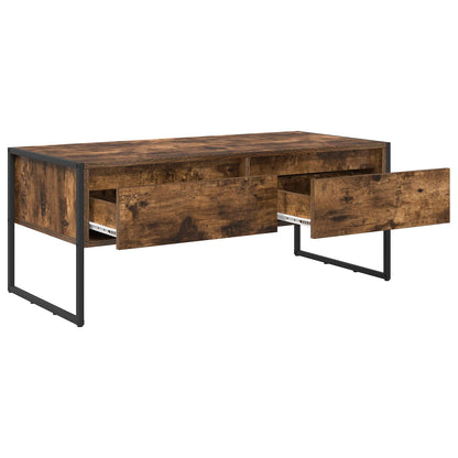 Tavolino da salotto Quercia Fumosa 100 x 46 x 40 cm | homemem39