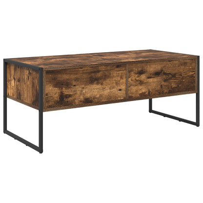 Tavolino da salotto Quercia Fumosa 100 x 46 x 40 cm | homemem39