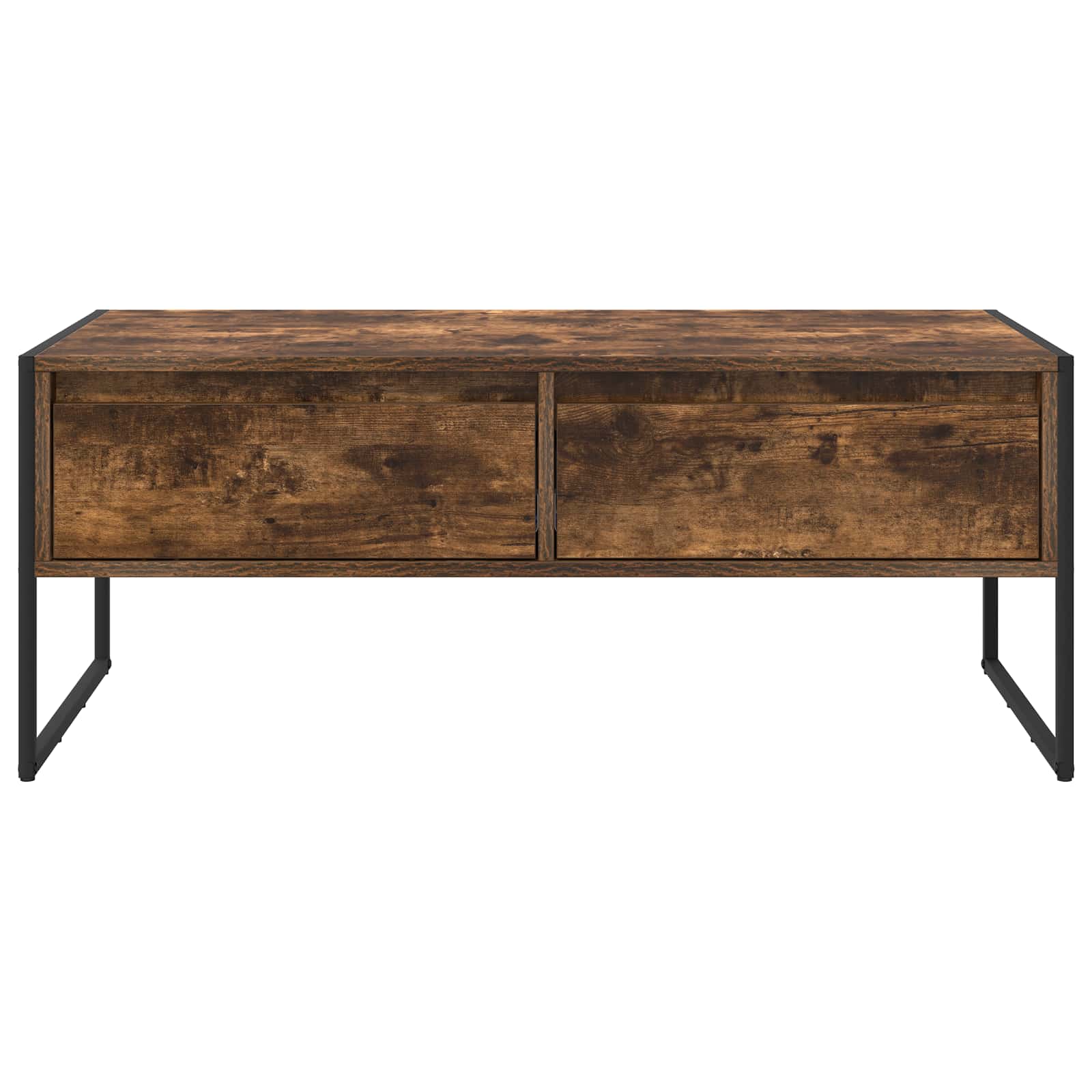 Tavolino da salotto Quercia Fumosa 100 x 46 x 40 cm | homemem39