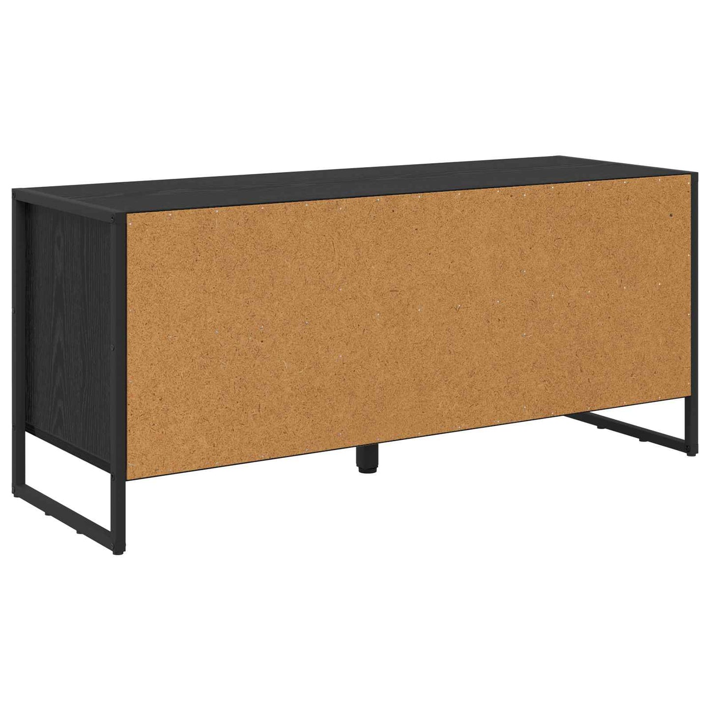 Mobile per scarpe Rovere Nero 60 x 35 x 44 cm Legno multistrato