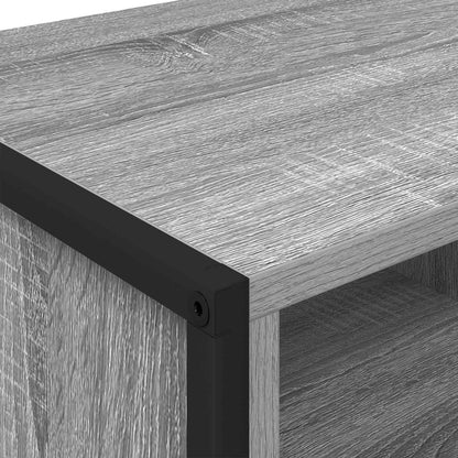 Mobile per scarpe Grigio Sonoma 60 x 35 x 44 cm