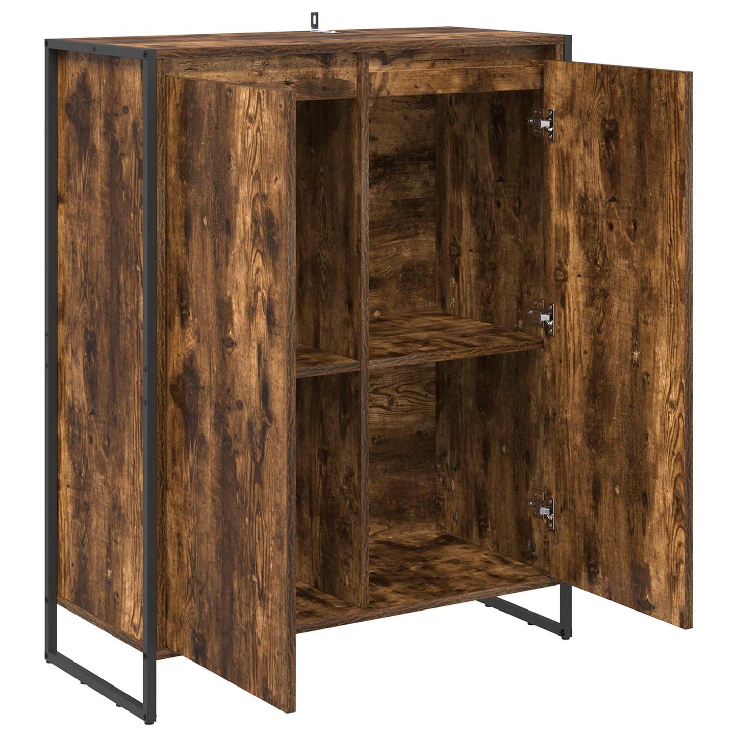 Mobile per scarpe con porta Quercia Fumosa 79 x 36 x 100 cm