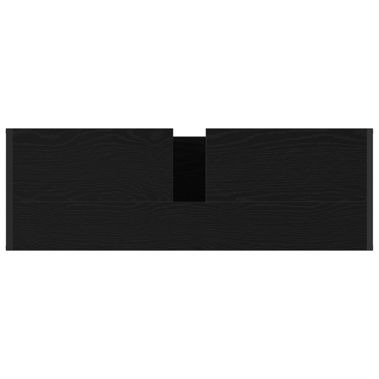 Mobile da Bagno Rovere Nero 90 x 30 x 60 cm Legno multistrato | homemem39