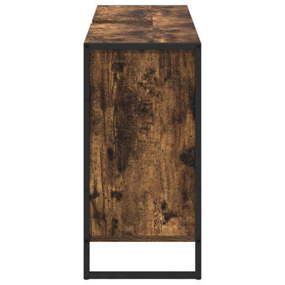 Mobile da Bagno con porta Quercia Fumosa 90 x 30 x 60 cm | homemem39