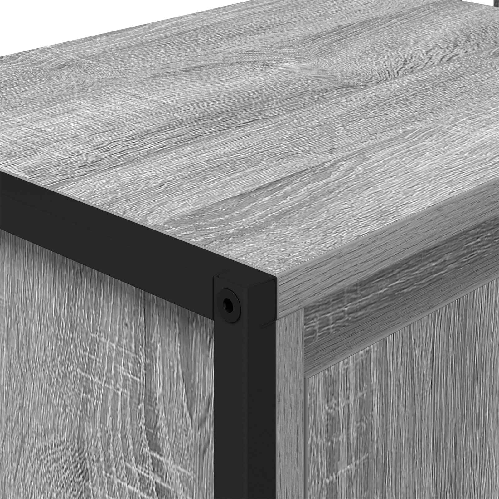 Mobile da Bagno Grigio Sonoma 90 x 30 x 60 cm Legno multistrato | homemem39