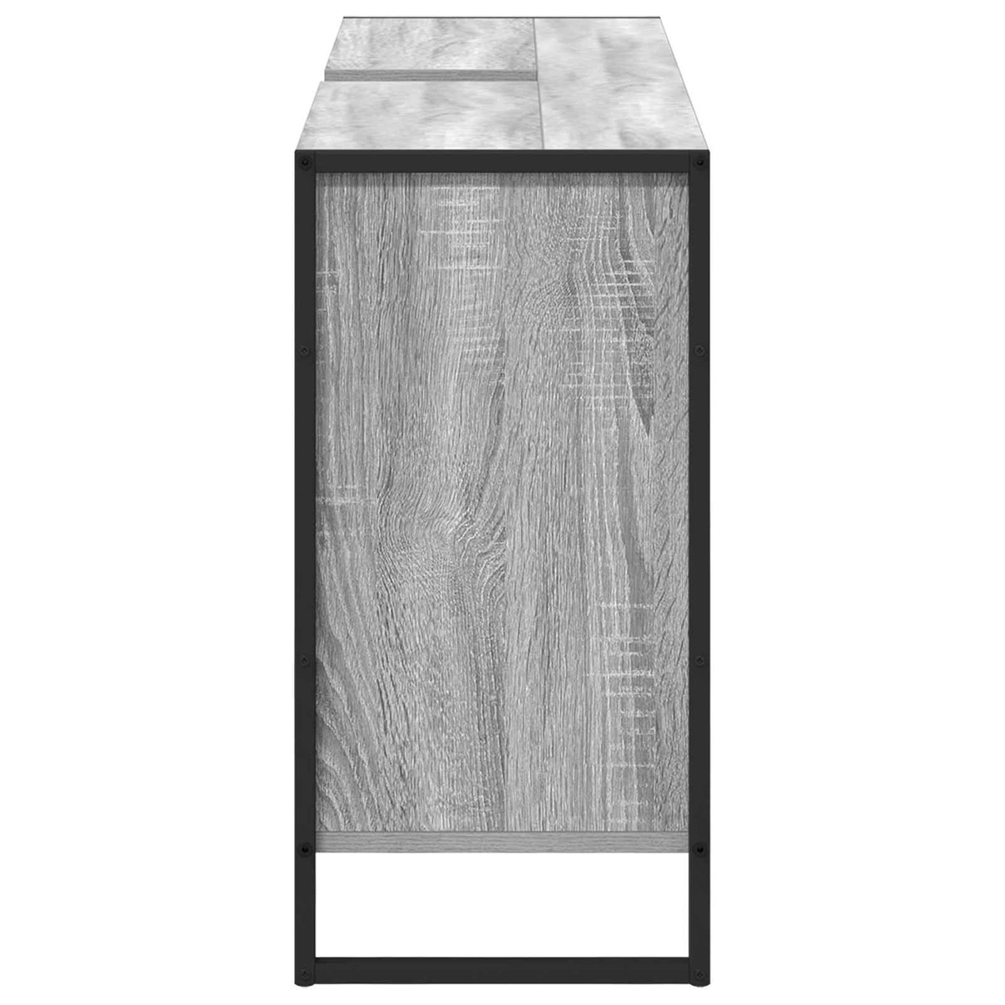 Mobile da Bagno Grigio Sonoma 90 x 30 x 60 cm Legno multistrato | homemem39
