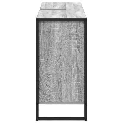 Mobile da Bagno Grigio Sonoma 90 x 30 x 60 cm Legno multistrato | homemem39