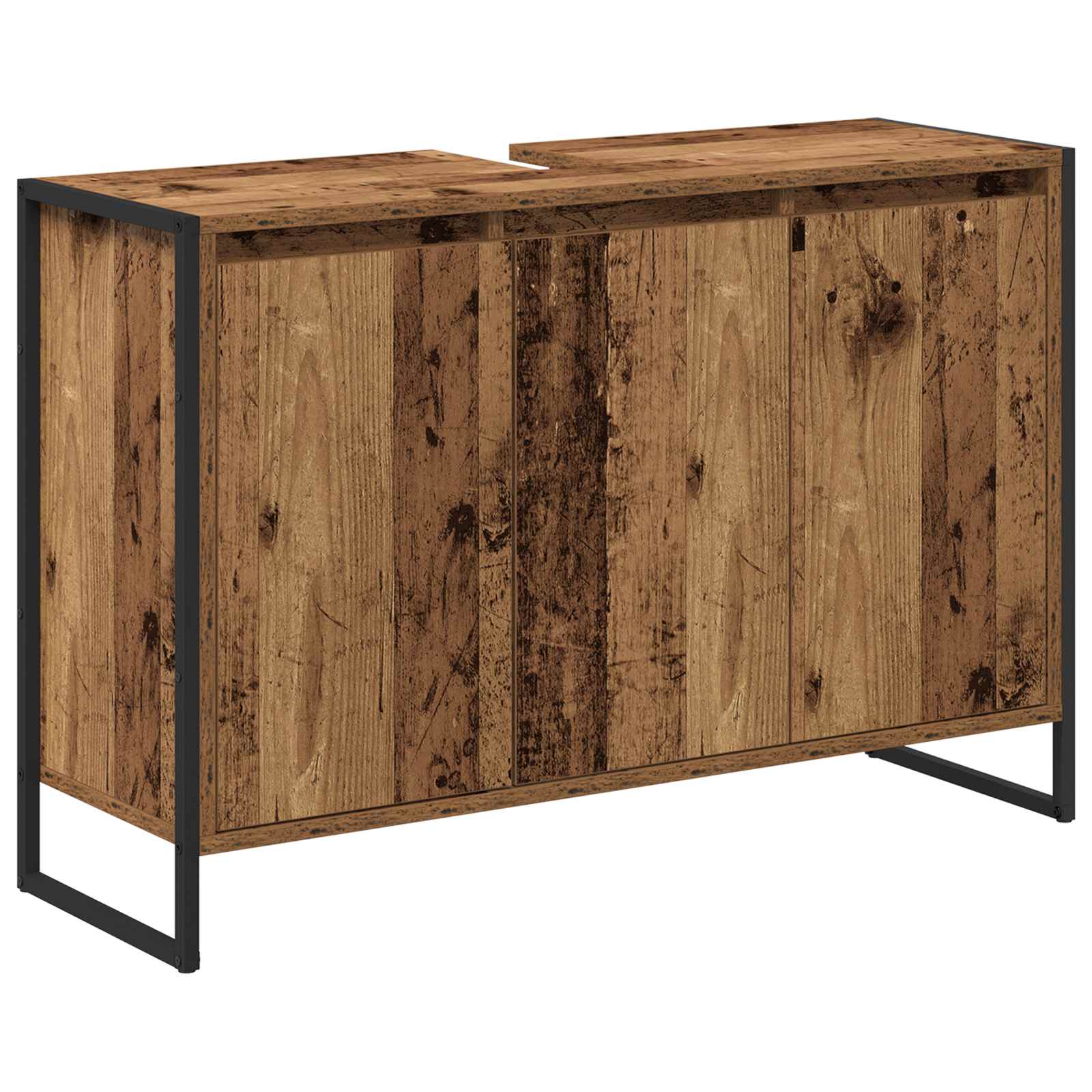 Mobile da Bagno Legno vecchio 90 x 30 x 60 cm Legno multistrato | homemem39