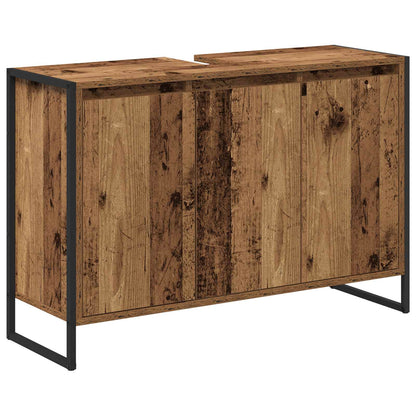 Mobile da Bagno Legno vecchio 90 x 30 x 60 cm Legno multistrato | homemem39
