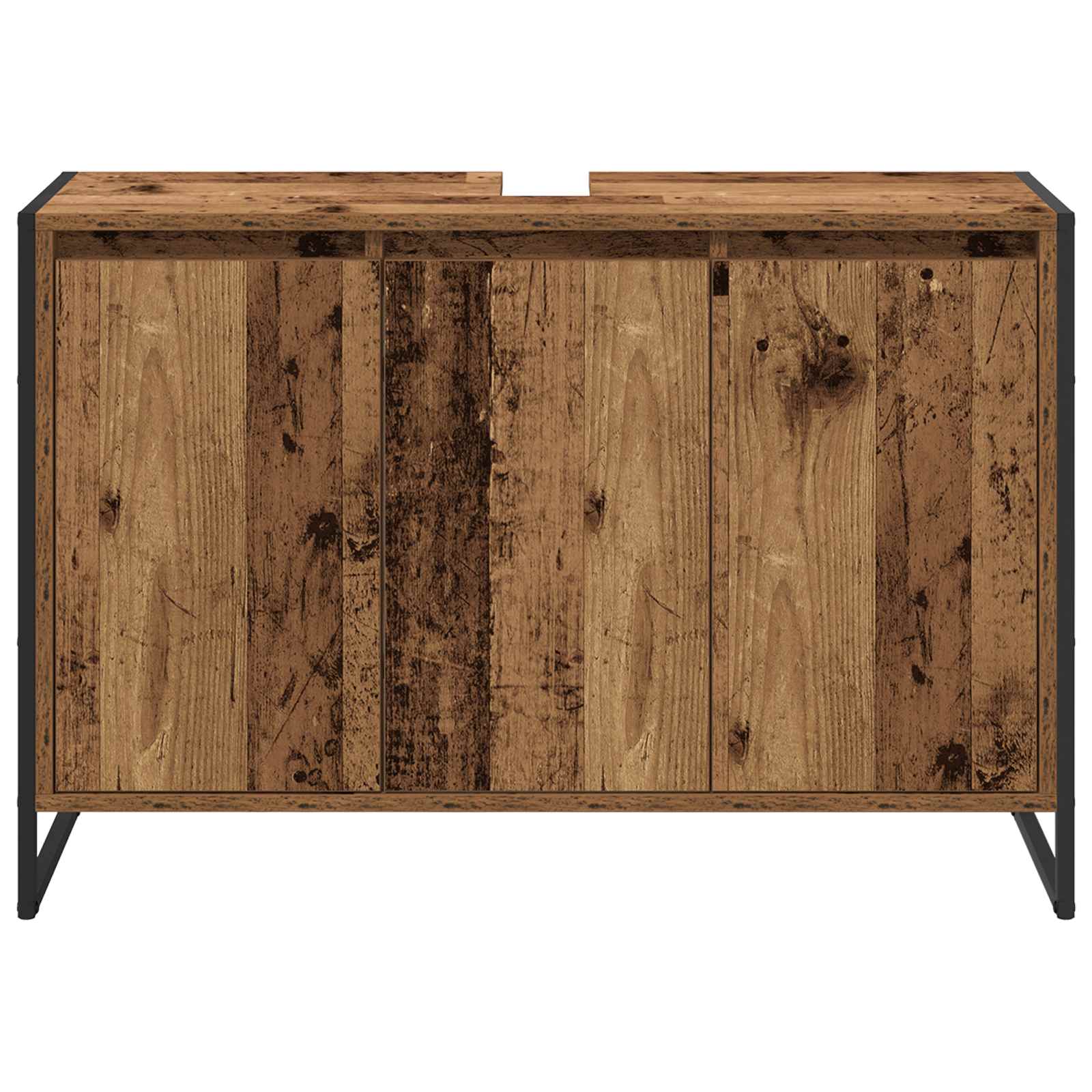 Mobile da Bagno Legno vecchio 90 x 30 x 60 cm Legno multistrato | homemem39