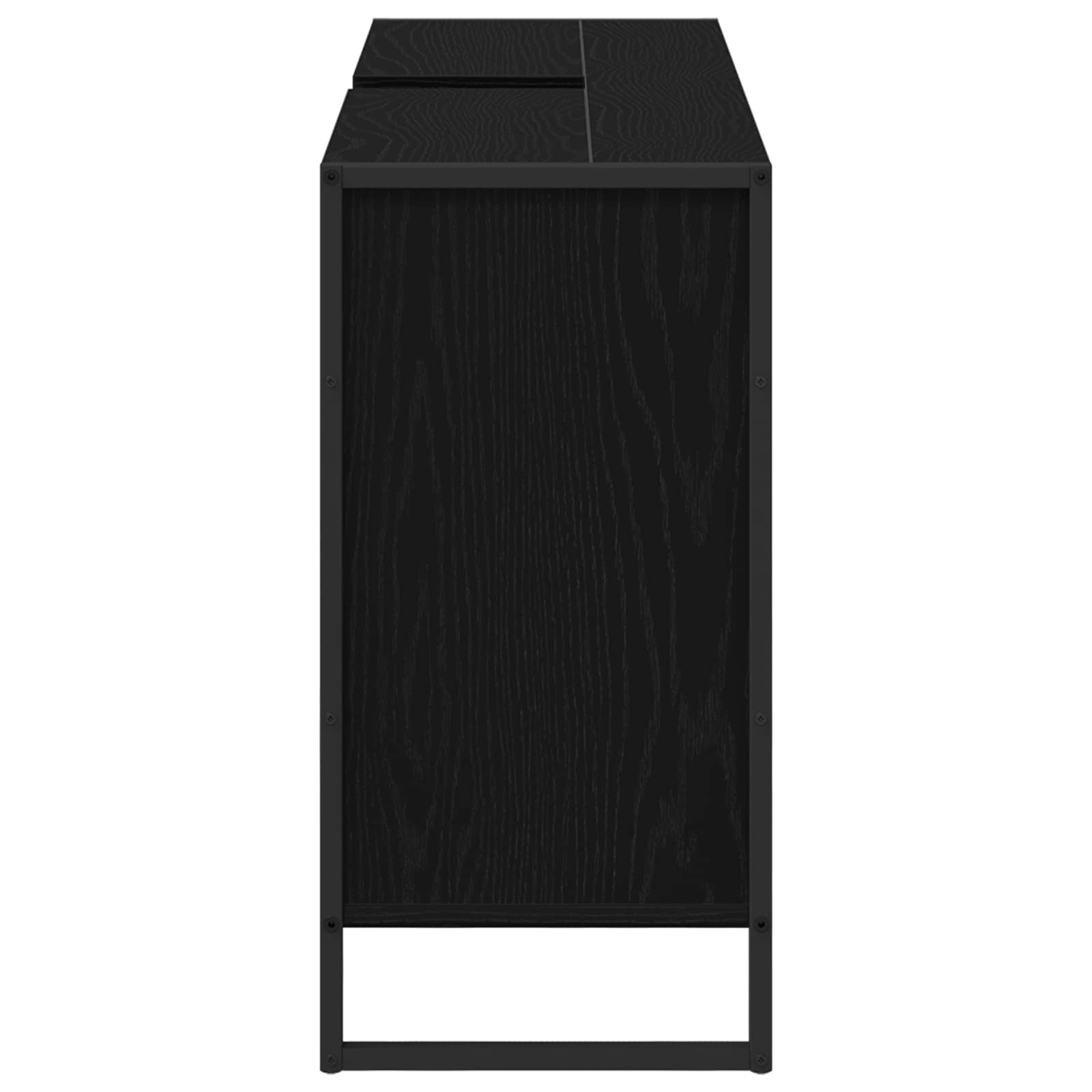 Mobile da Bagno Rovere Nero 60 x 30 x 60 cm Legno multistrato | homemem39