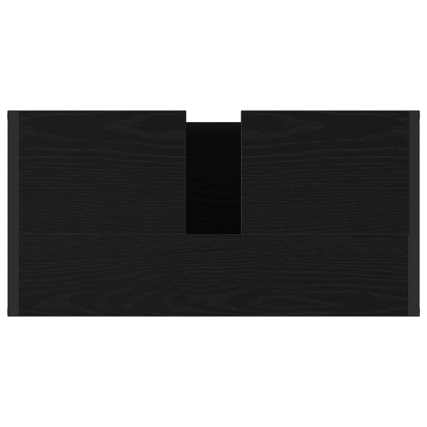 Mobile da Bagno Rovere Nero 60 x 30 x 60 cm Legno multistrato | homemem39