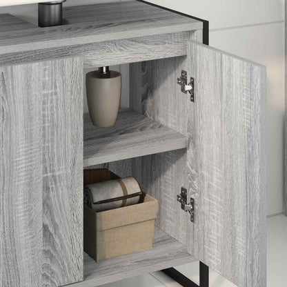 Mobile da Bagno Grigio Sonoma 60 x 30 x 60 cm Legno multistrato | homemem39