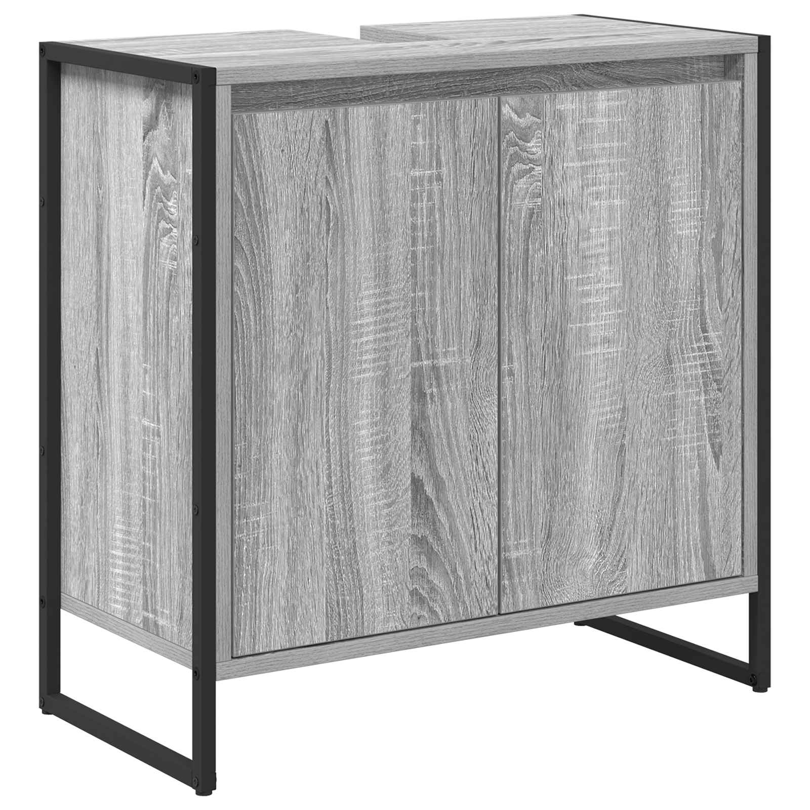 Mobile da Bagno Grigio Sonoma 60 x 30 x 60 cm Legno multistrato | homemem39