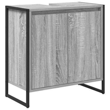 Mobile da Bagno Grigio Sonoma 60 x 30 x 60 cm Legno multistrato | homemem39