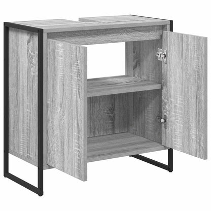 Mobile da Bagno Grigio Sonoma 60 x 30 x 60 cm Legno multistrato | homemem39