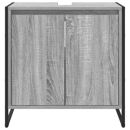 Mobile da Bagno Grigio Sonoma 60 x 30 x 60 cm Legno multistrato | homemem39