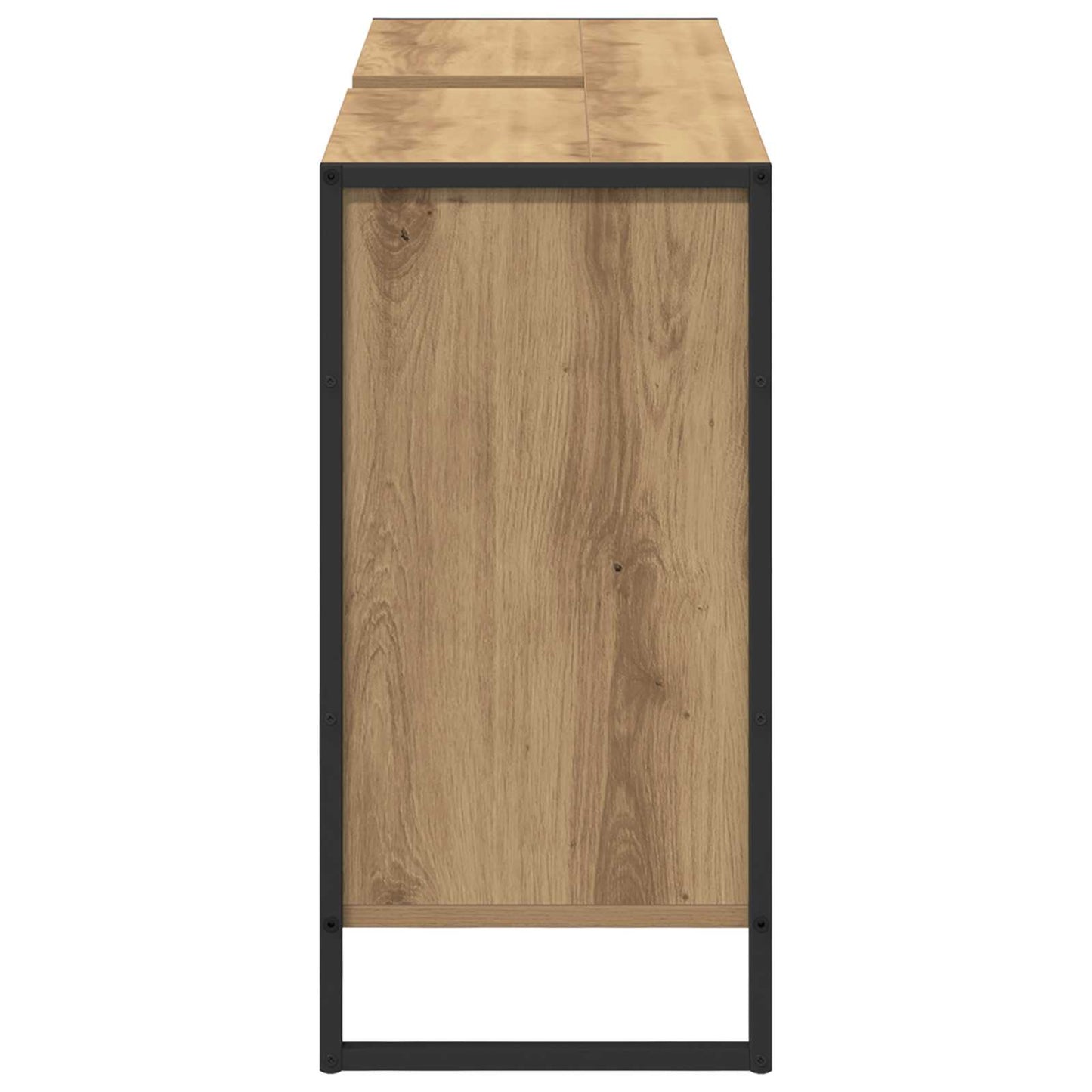 Mobile da Bagno con porta Rovere Artigianale 60 x 30 x 60 cm