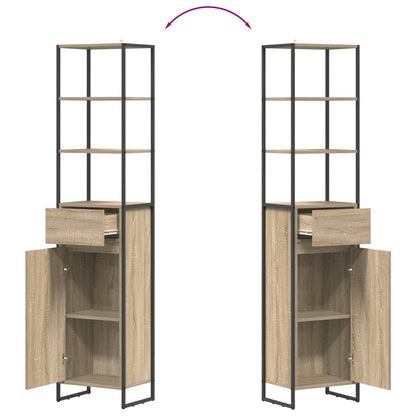 Mobile da Bagno Sonoma 40 x 30 x 180 cm Legno ingegnerizzato