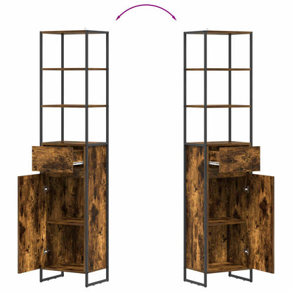 Mobile da Bagno Quercia Fumosa 40 x 30 x 180 cm