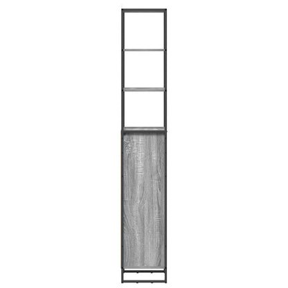 Mobile da Bagno con cassetto Grigio Sonoma 40 x 30 x 180 cm | homemem39