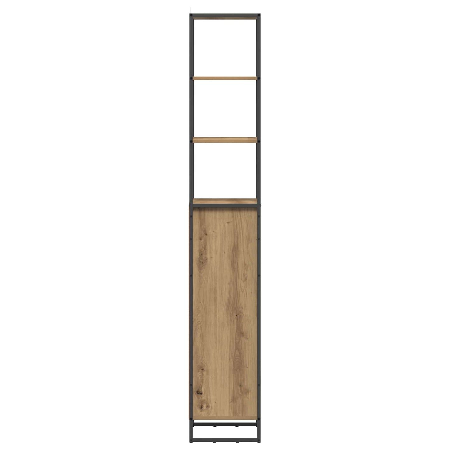 Mobile da Bagno con porta Rovere Artigianale 40 x 30 x 180 cm | homemem39