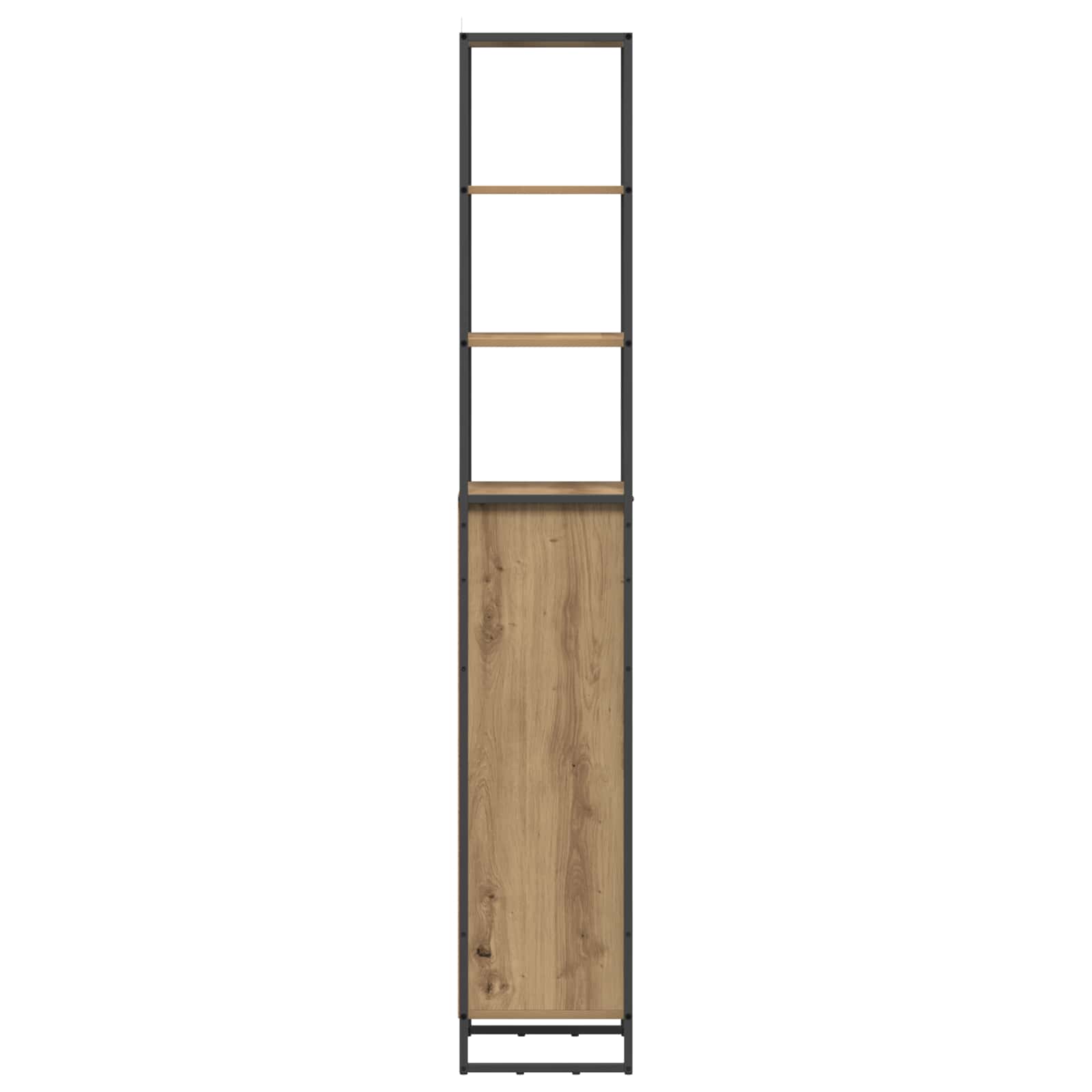 Mobile da Bagno con porta Rovere Artigianale 40 x 30 x 180 cm | homemem39