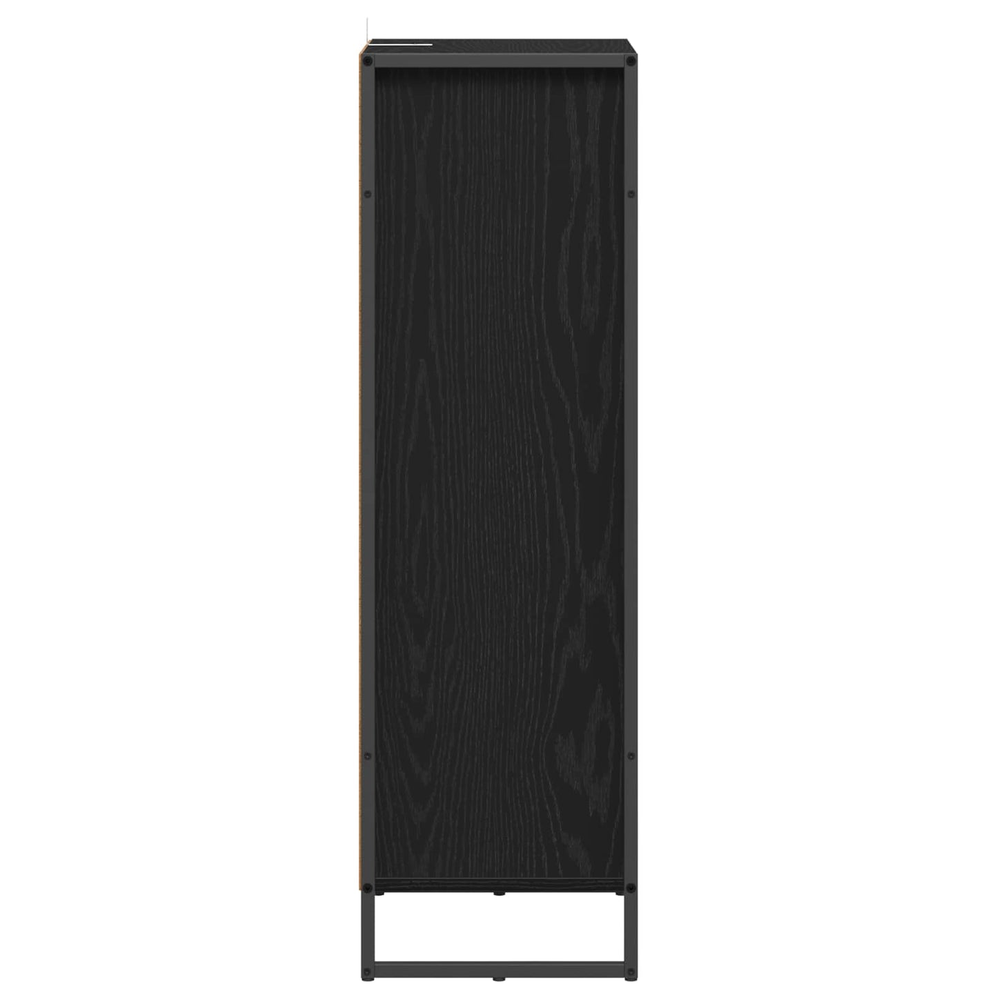 Mobile da Bagno Rovere Nero 40 x 30 x 100 cm Legno multistrato | homemem39