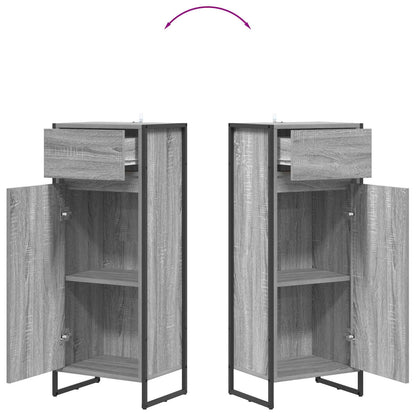 Mobile da Bagno Grigio Sonoma 40 x 30 x 100 cm