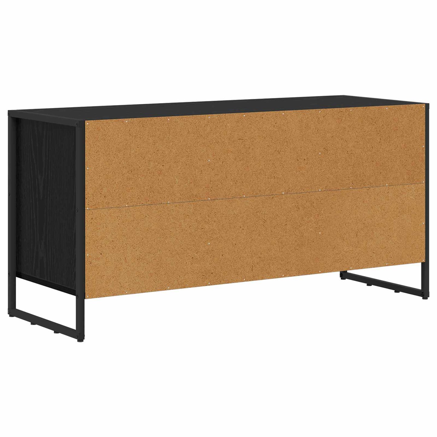 Mobile TV Rovere Nero 100 x 36 x 49,5 cm Legno multistrato