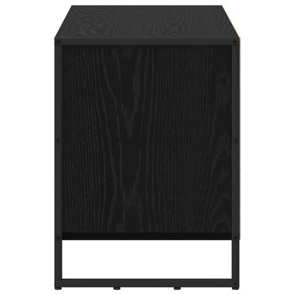 Mobile TV Rovere Nero 100 x 36 x 49,5 cm Legno multistrato