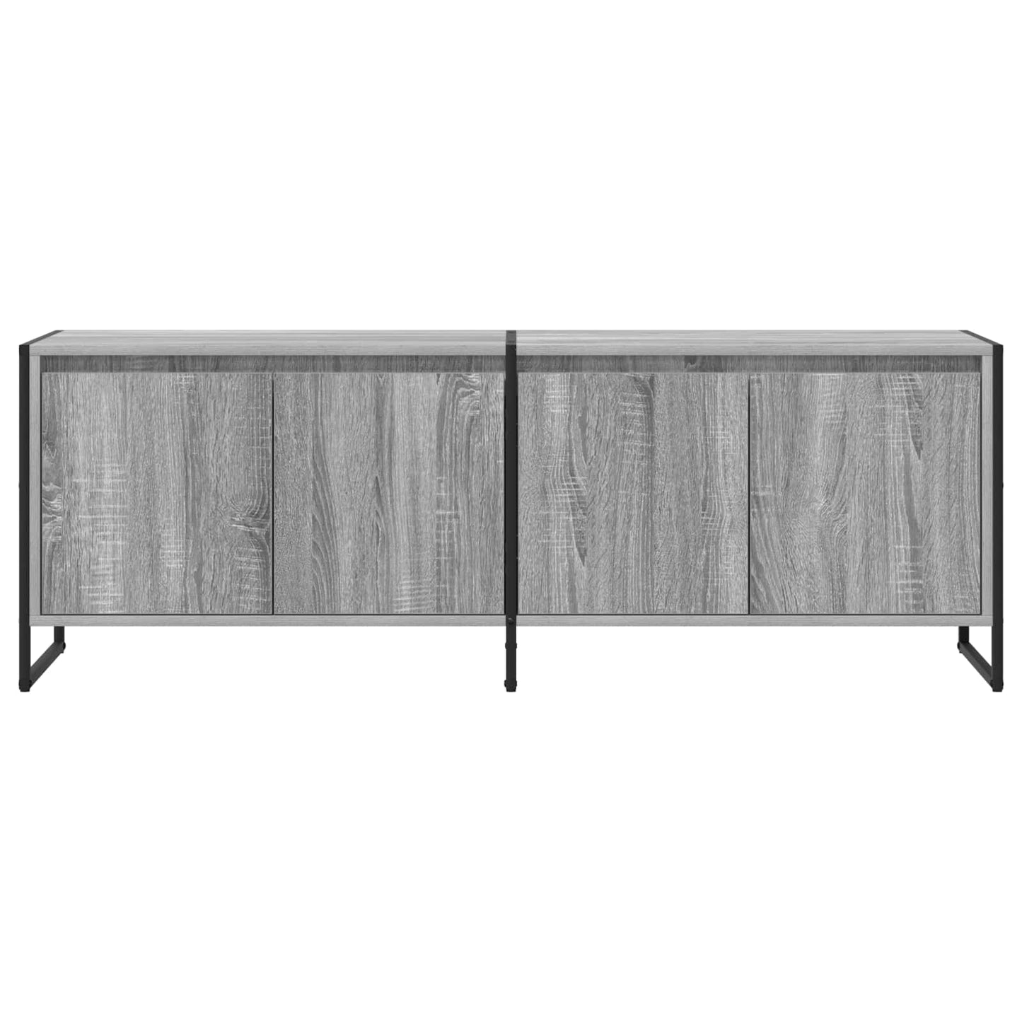 Mobile TV Grigio Sonoma 140 x 36 x 49.5 cm Legno multistrato