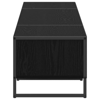 Mobile TV Rovere Nero 170,5 x 36 x 30,5 cm Legno multistrato