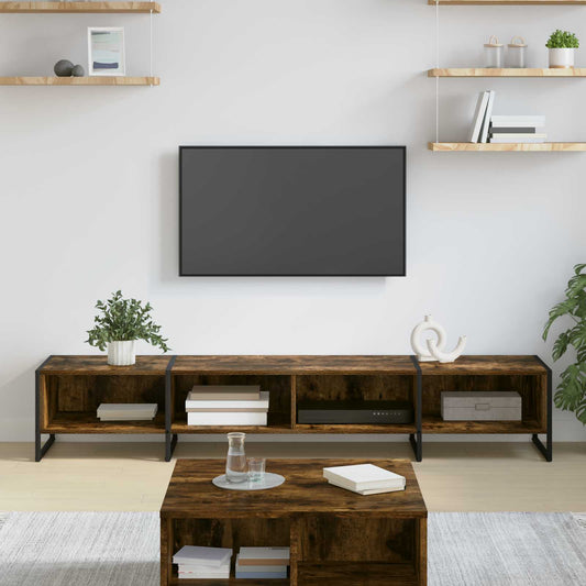 Mobile TV Quercia Fumosa 170,5 x 36 x 30,5 cm Legno multistrato