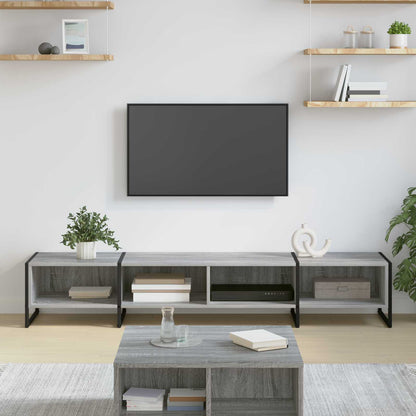 Mobile TV Grigio Sonoma 170,5 x 36 x 30,5 cm Legno multistrato